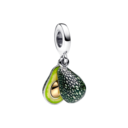 MOMENTS Charm Avocado Duo Vergoldet