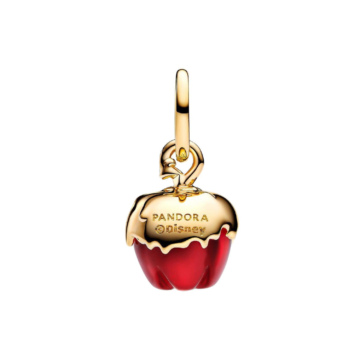 DISNEY X Charm Vergifteter Apfel Vergoldet