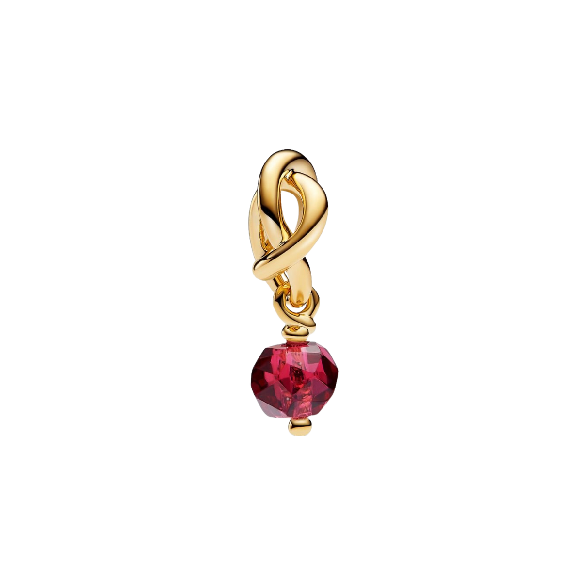 MOMENTS Charm Geburtsstein Juli Rot
