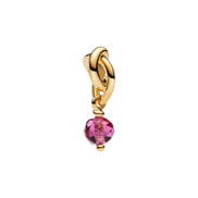 MOMENTS Charm Gebutsstein Oktober Rosa