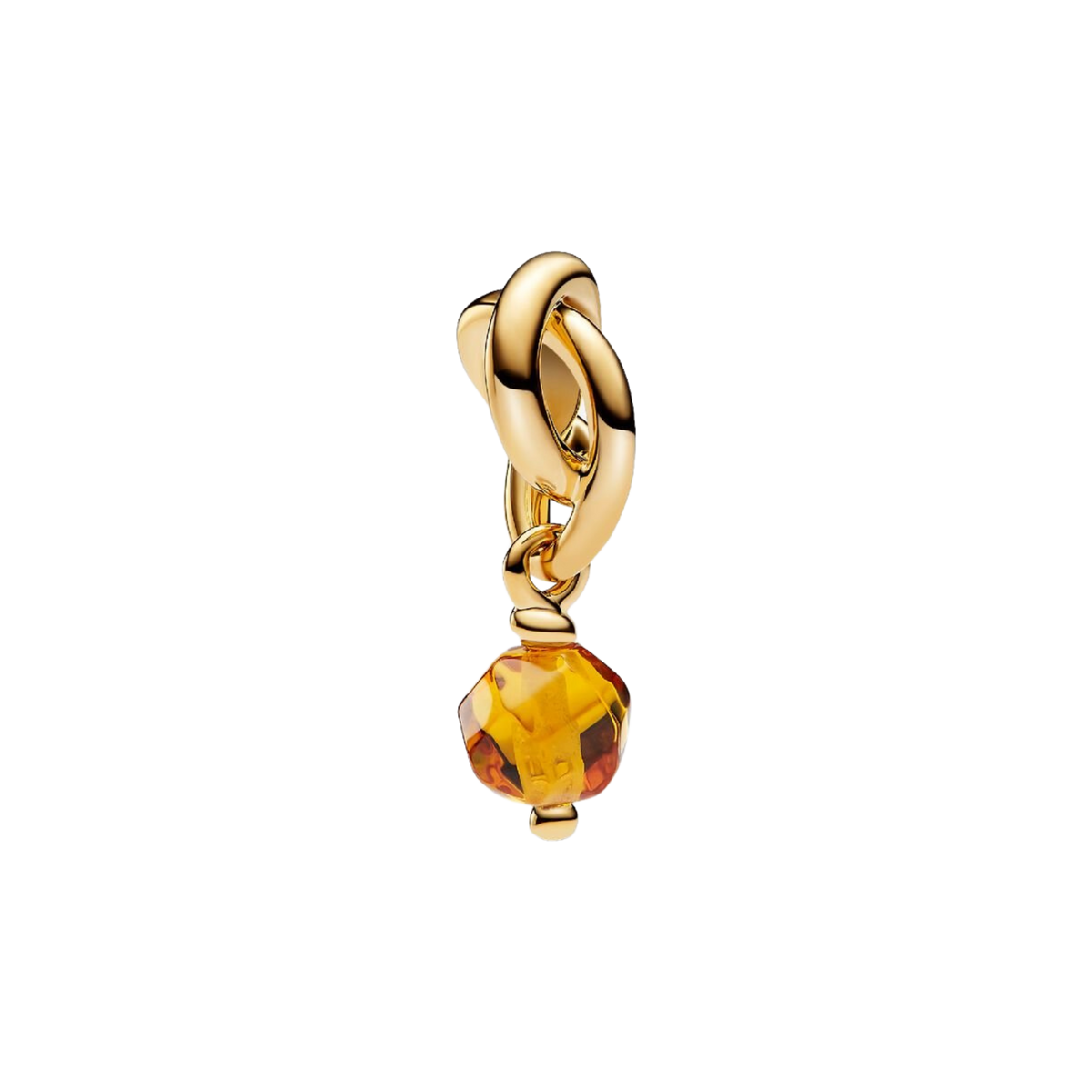 MOMENTS Charm Geburtsstein November Orange