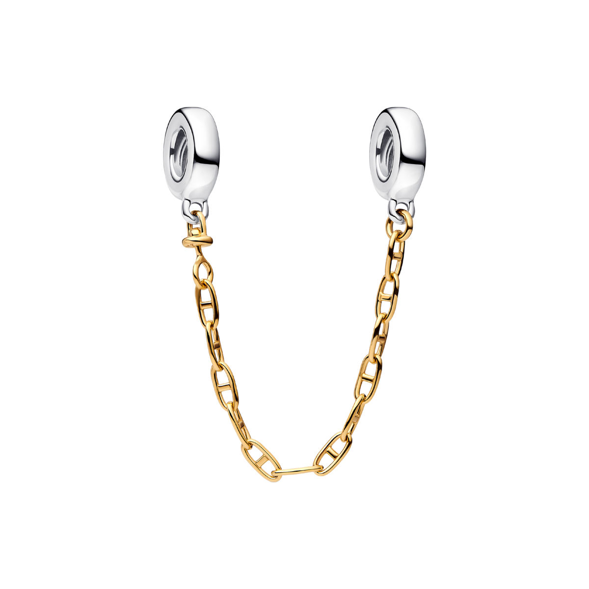 MOMENTS Sicherheitskette Charm bicolor