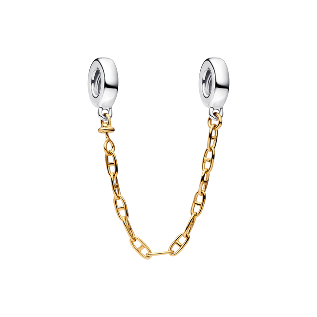 MOMENTS Sicherheitskette Charm bicolor