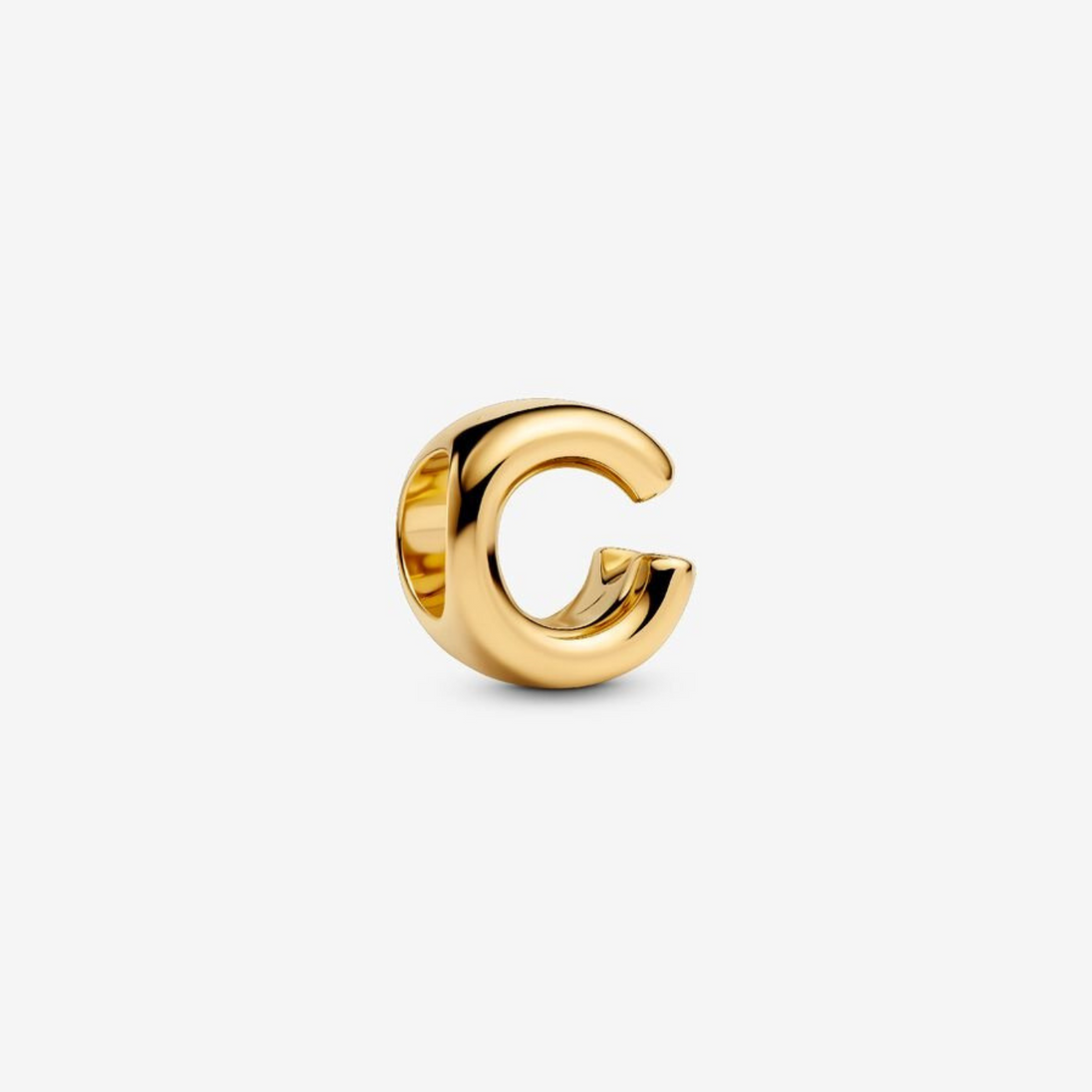 Charm Buchstabe C vergoldet