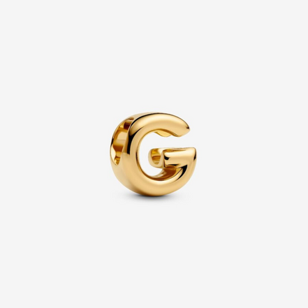 Charm Buchstabe G vergoldet