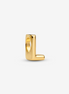 Charm Buchstabe L vergoldet