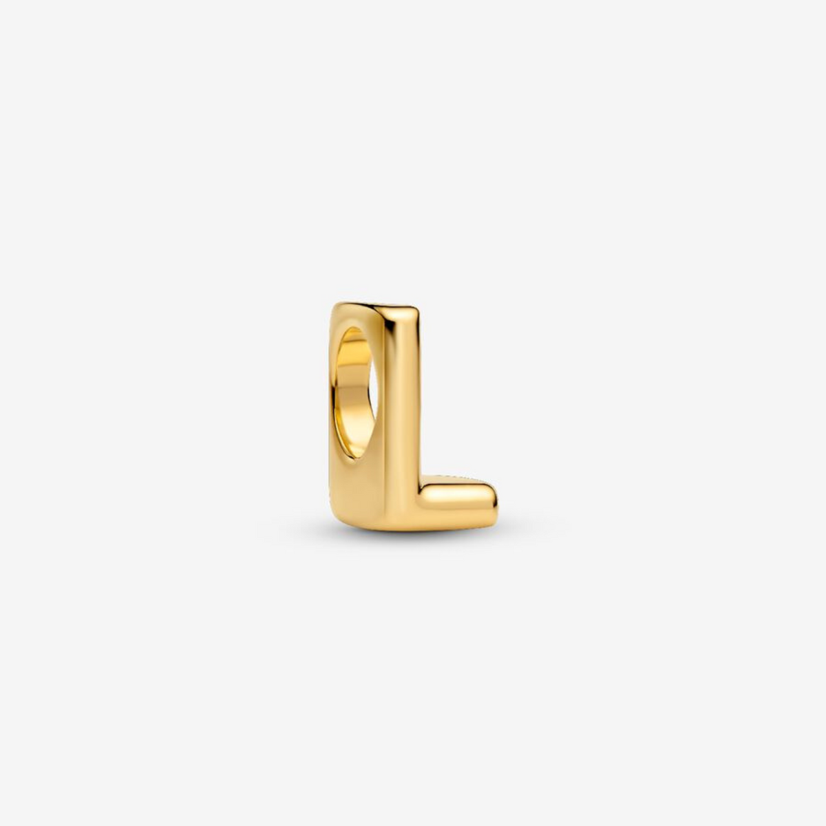 Charm Buchstabe L vergoldet