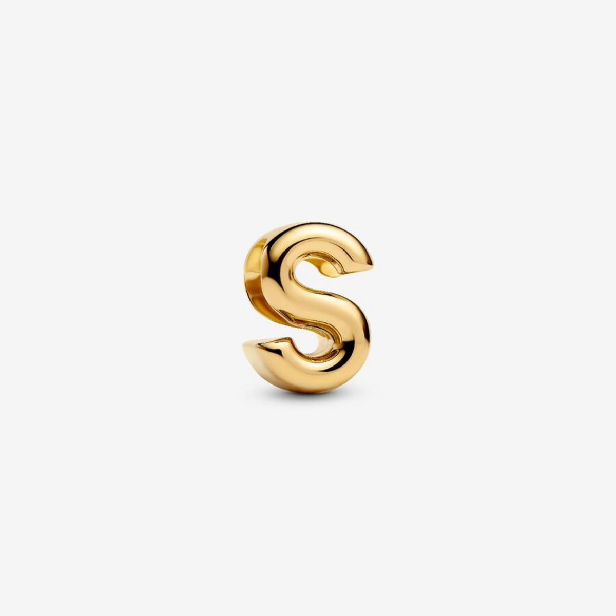 Charm Buchstabe S vergoldet