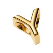 Charm Buchstabe Y vergoldet