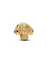 MOMENTS Charm Mini Pilz Textur vergoldet