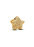 MOMENTS Charm Mini Stern Textur vergoldet