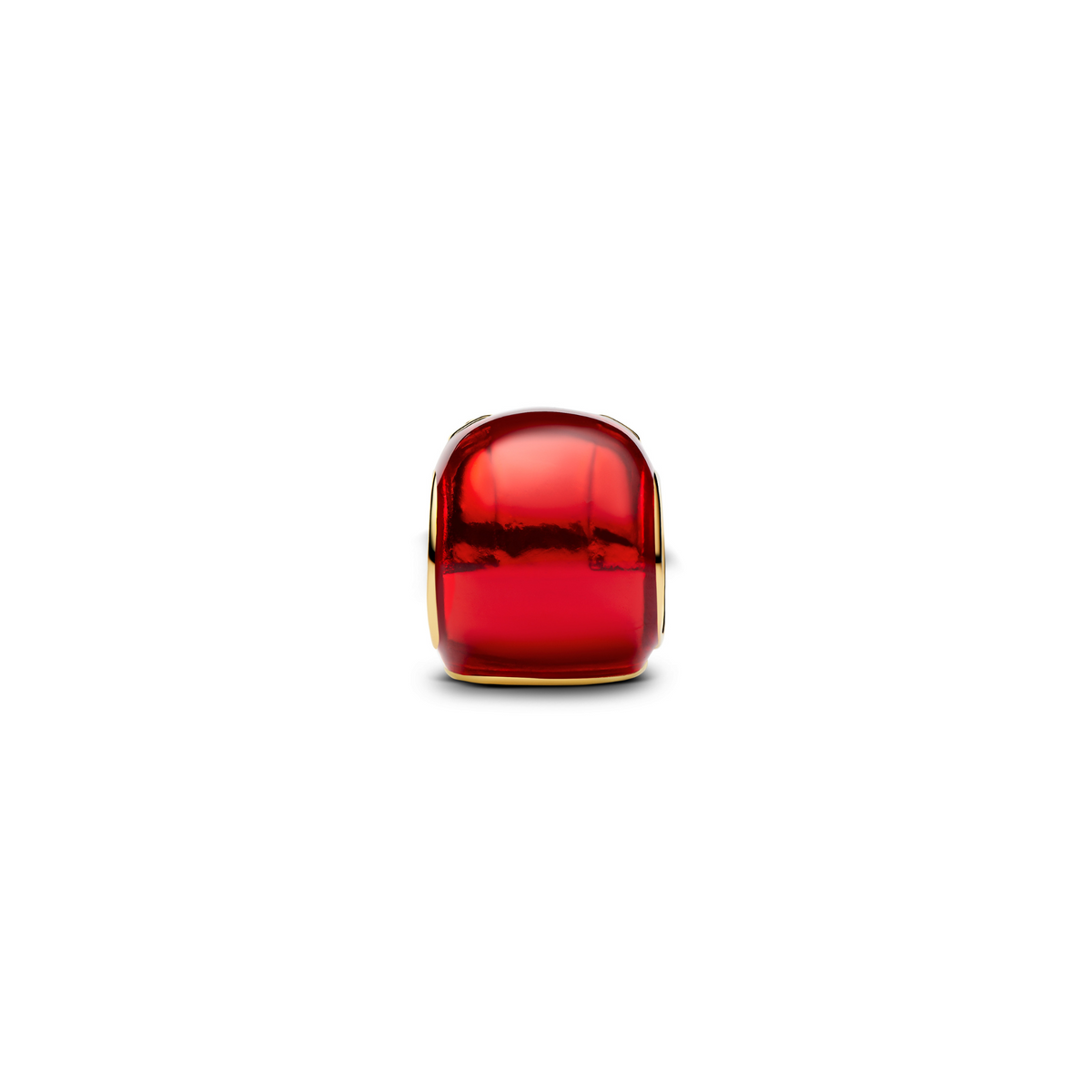 MARVEL Charm Iron Man Helm goldfarben rot