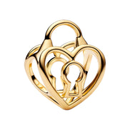 Herz Vorhängeschloss Charm