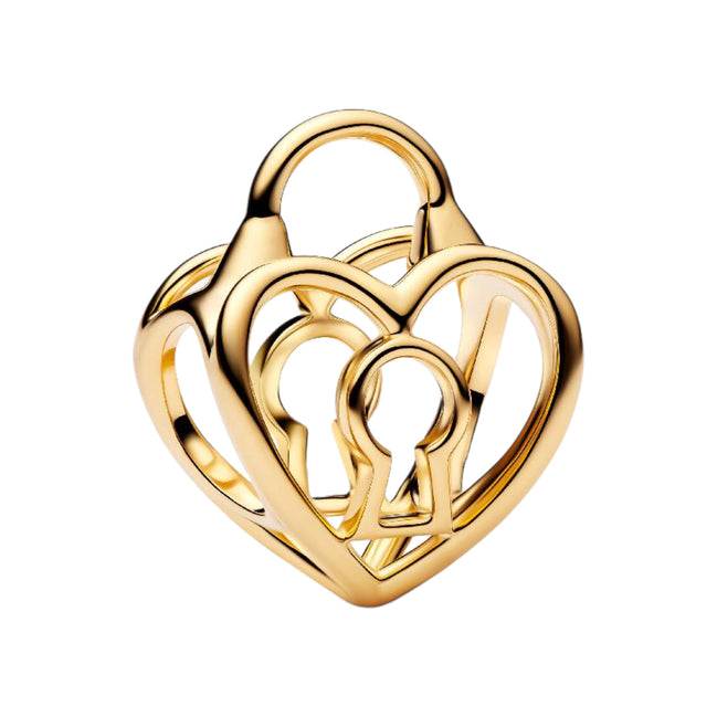 Herz Vorhängeschloss Charm