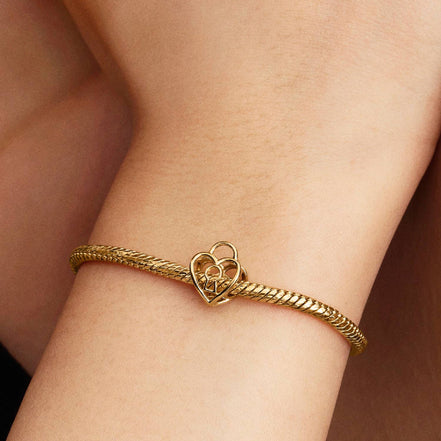 Herz Vorhängeschloss Charm