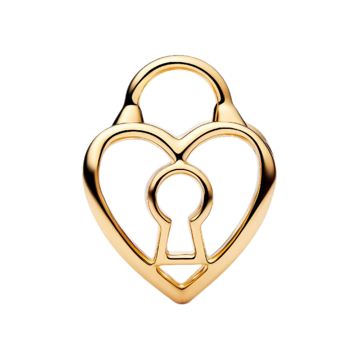 Herz Vorhängeschloss Charm