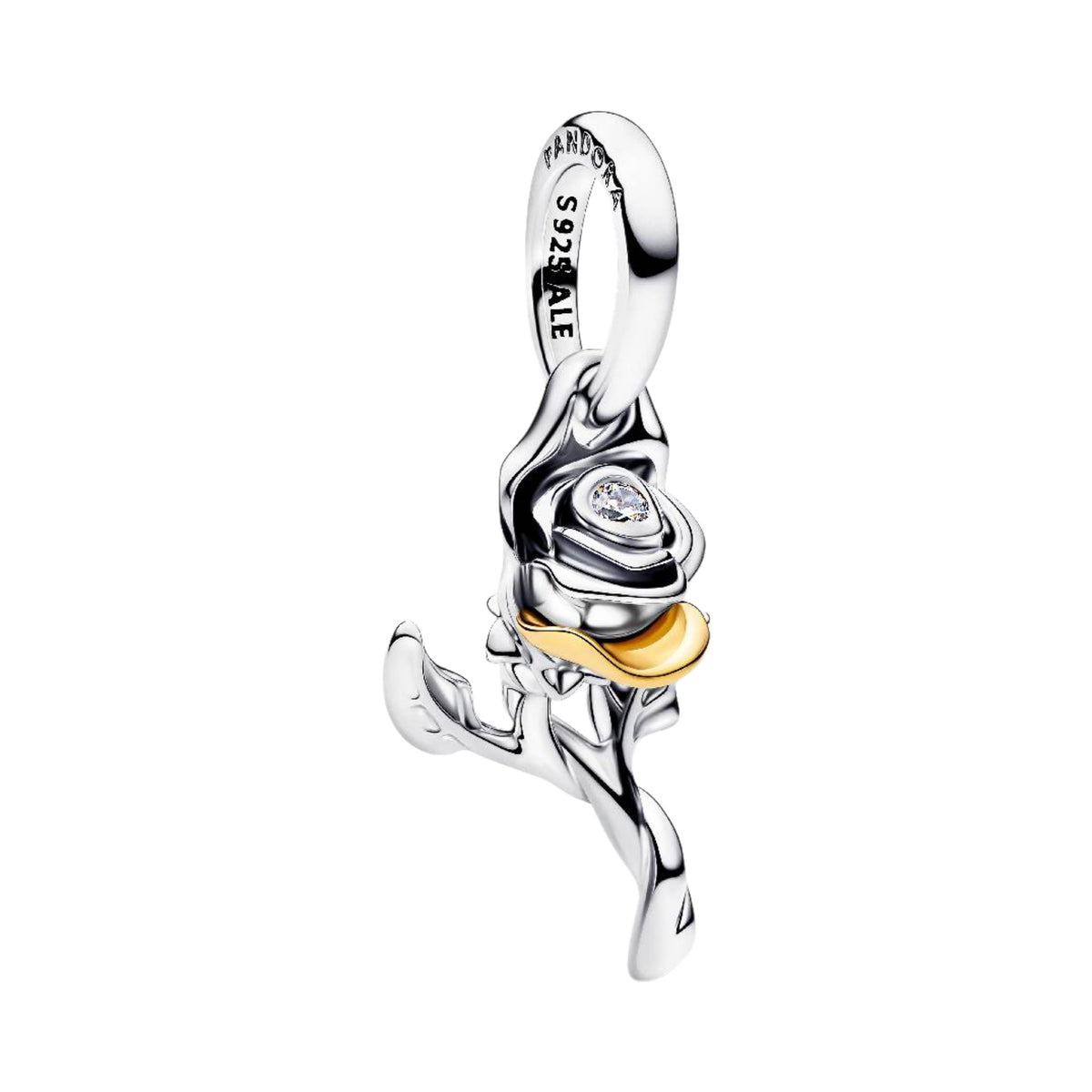 Belles verzauberte Rose Charm