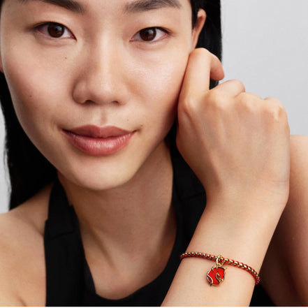 Rotes Pferd Charm