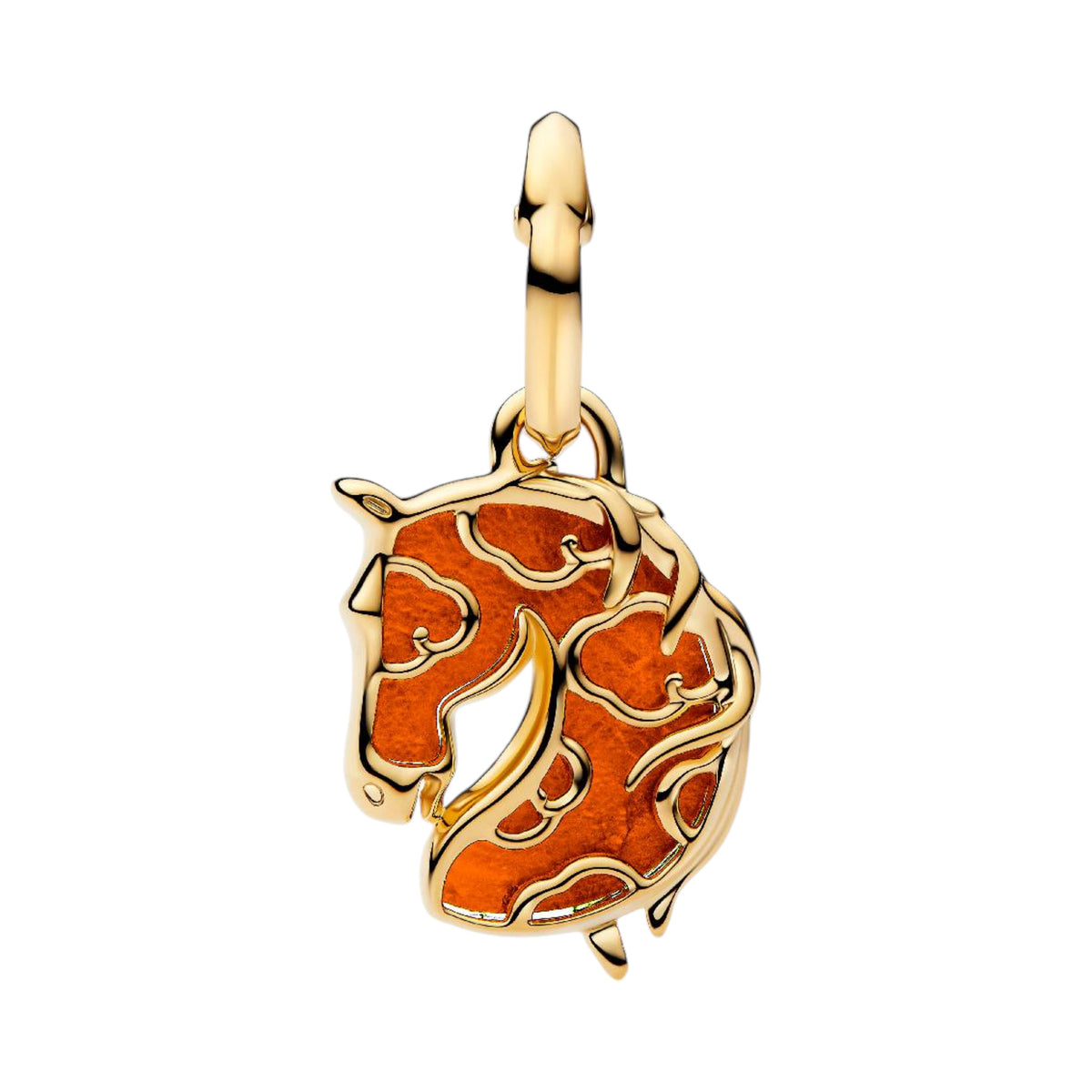 Rotes Pferd Charm