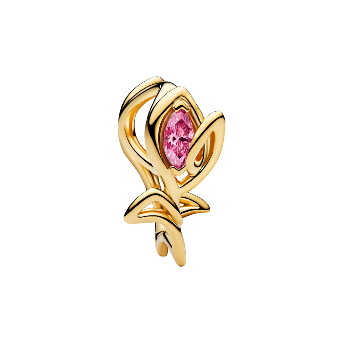 MOMENTS Charm Tulpe goldfarben