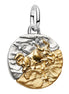Medaillon Sternzeichen Stier Bicolor mit Zirkonia