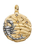 Medaillon Sternzeichen Skorpion Bicolor mit Zirkonia