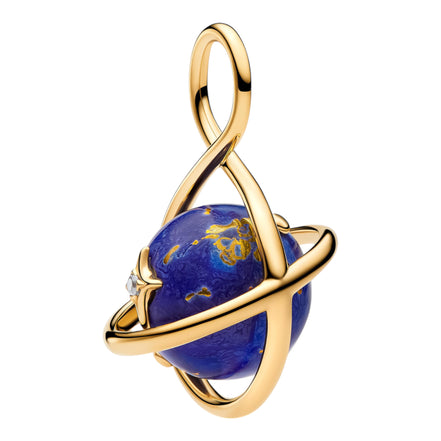 Blauer Planet Charm-Anhänger