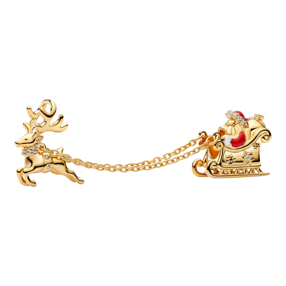 Weihnachtsmannschlitten Doppel-Charm