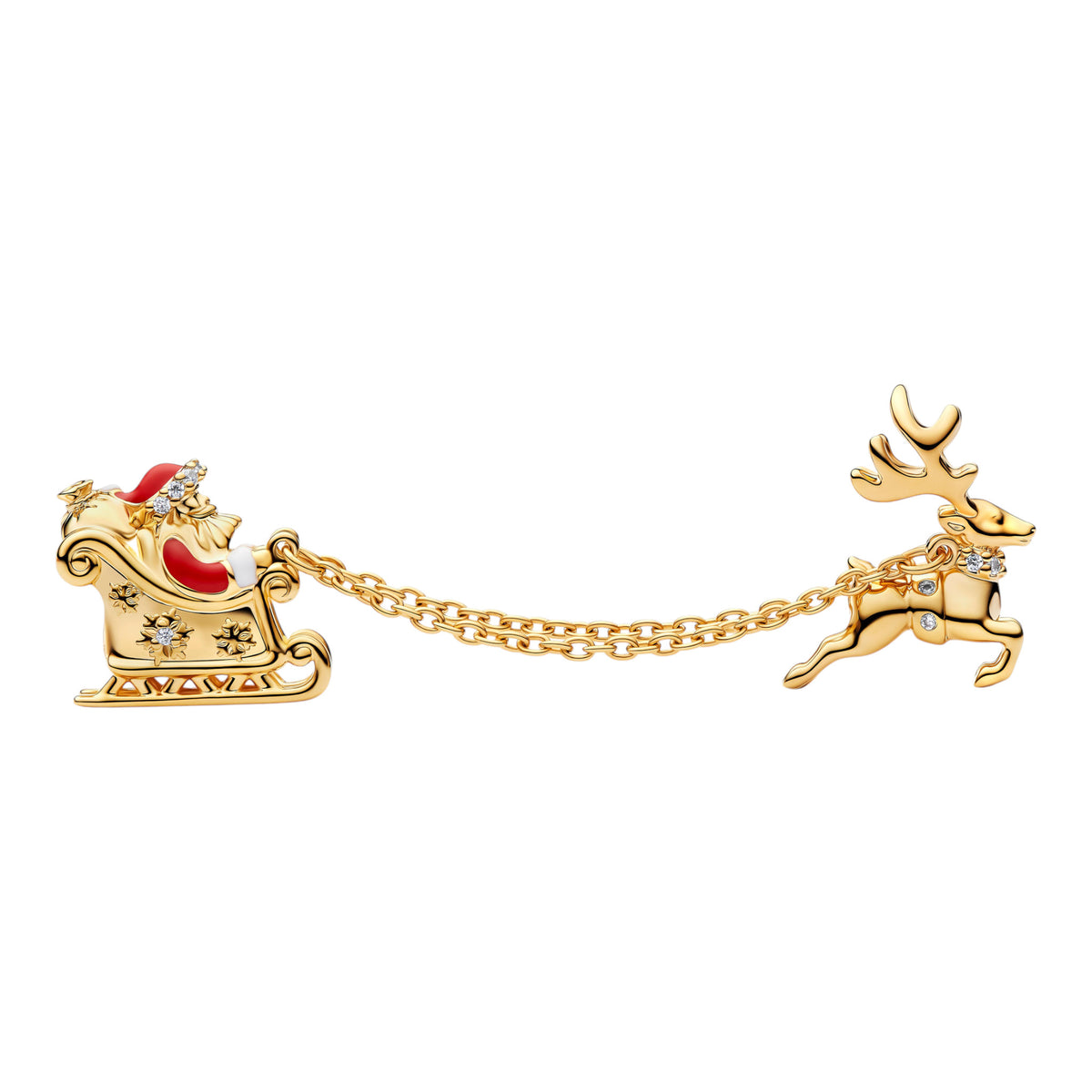 Weihnachtsmannschlitten Doppel-Charm