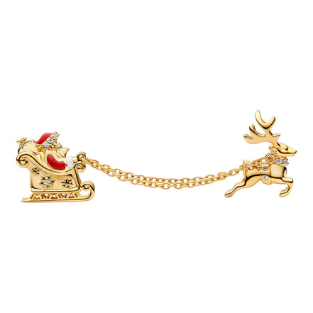 Weihnachtsmannschlitten Doppel-Charm