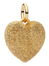 Goldfarbener Herz Charm-Anhänger