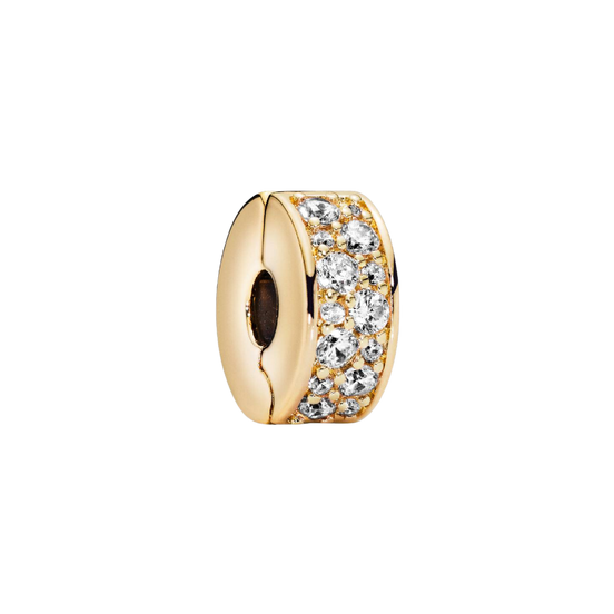 MOMENTS Charm Clip Zirkonia Pavé