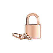 ME Charm Vorhängeschloss und Schlüssel