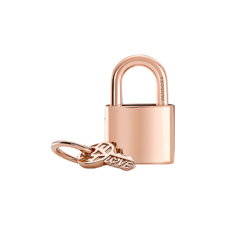 ME Charm Vorhängeschloss und Schlüssel