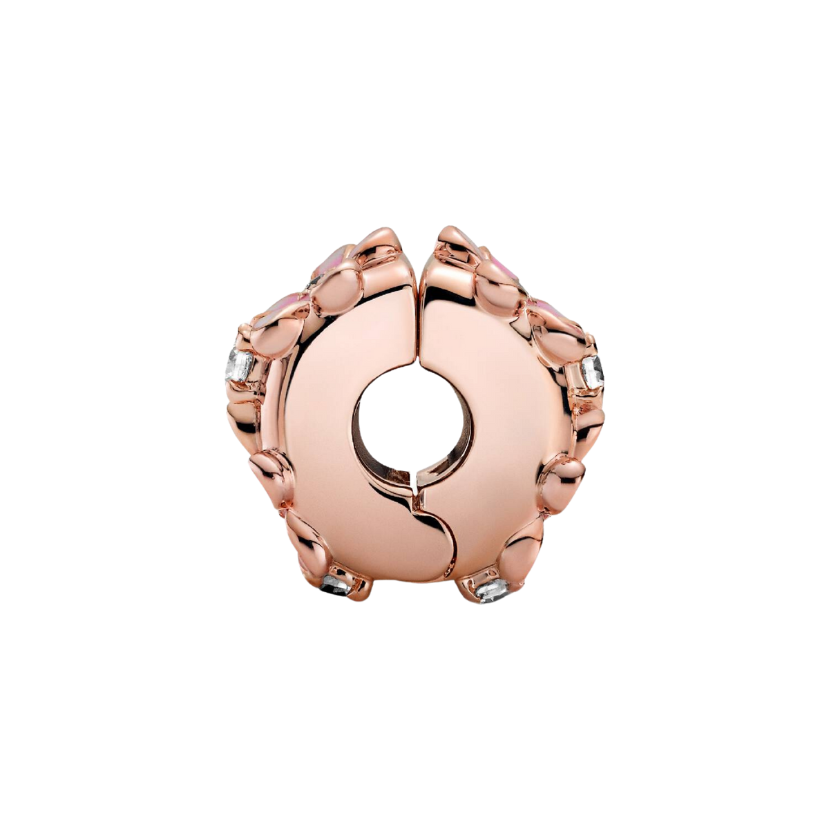 MOMENTS Charm Clip Gänseblümchen Rosa
