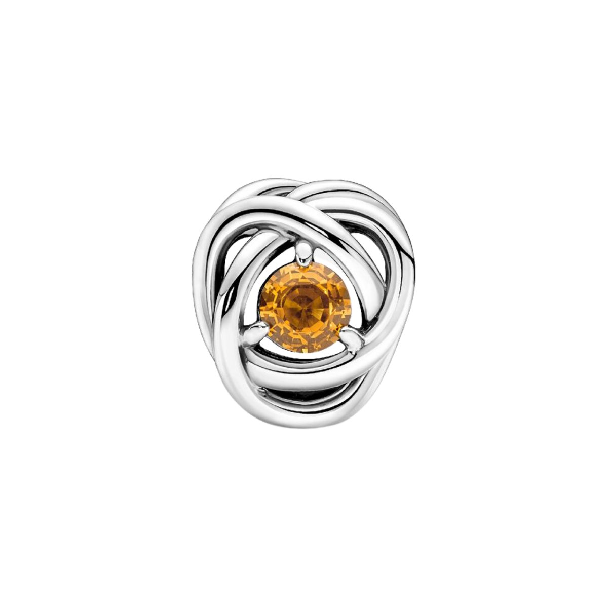 MOMENTS Charm Geburtsstein November Orange