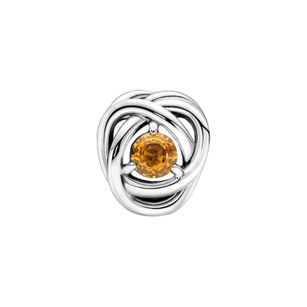 MOMENTS Charm Geburtsstein November Orange