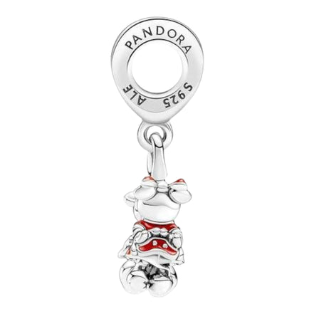 DISNEY Charm Anhänger Mickey Mouse & Minnie Mouse Kuss