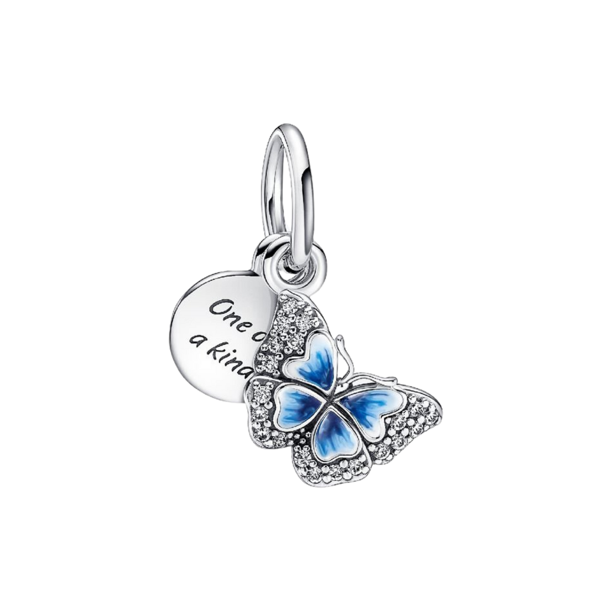 MOMENTS Charm Schmetterling blau