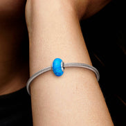 MOMENTS Charm Opal tiefes Ozeanblau