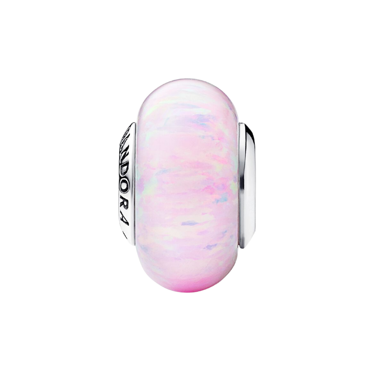 MOMENTS Charm Opal Rosa Schillernd