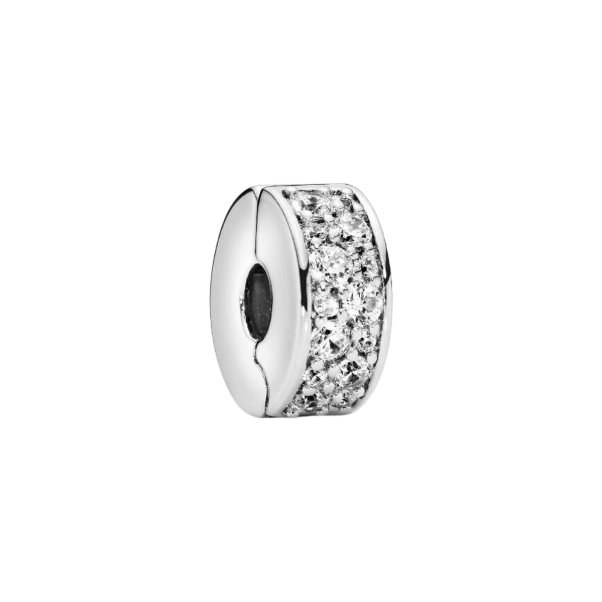 MOMENTS Charm Clip Zirkonia Pavé