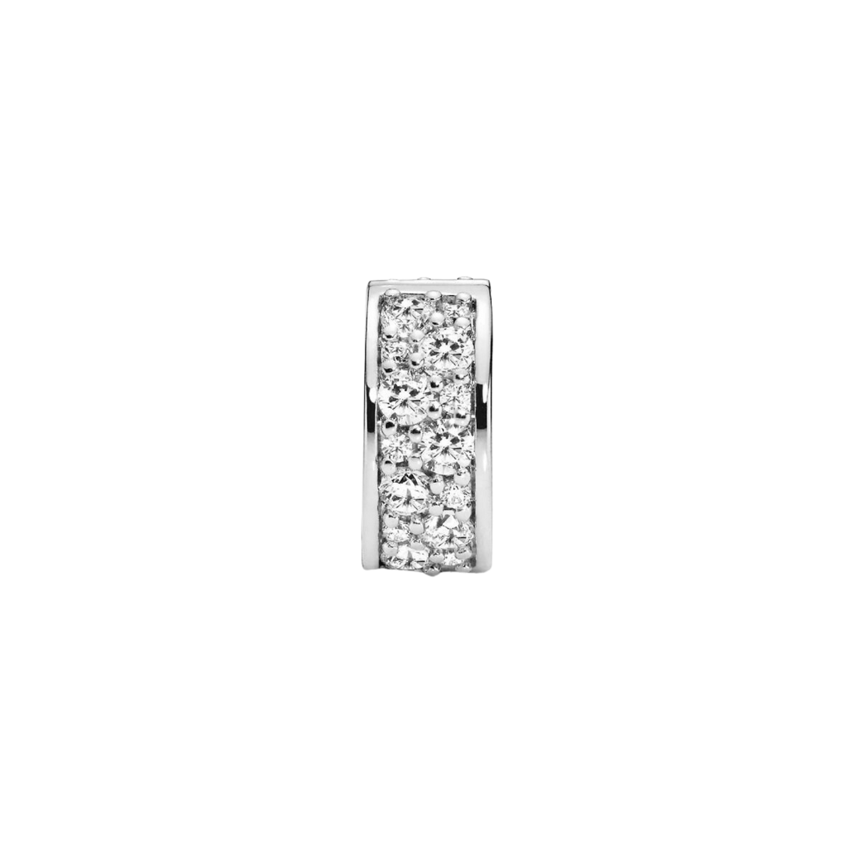 MOMENTS Charm Clip Zirkonia Pavé
