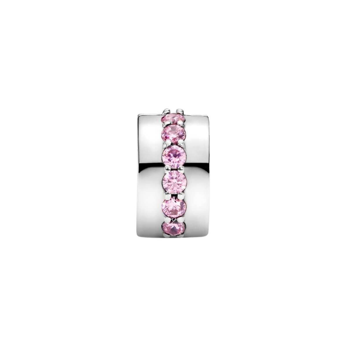 MOMENTS Charm Clip funkelnde Reihe Rosa