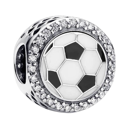 MOMENTS Charm Fußball gravierbar