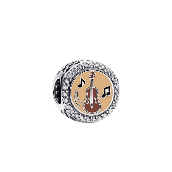 MOMENTS Charm Violine gravierbar