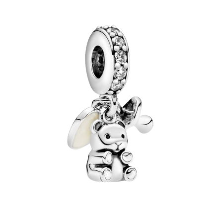 MOMENTS Charm Baby-Teddybär