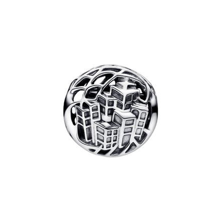MARVEL Charm Spiderman Lebhafte Stadt