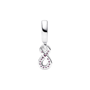 Charm Unendlichkeitszeichen Zirkonia