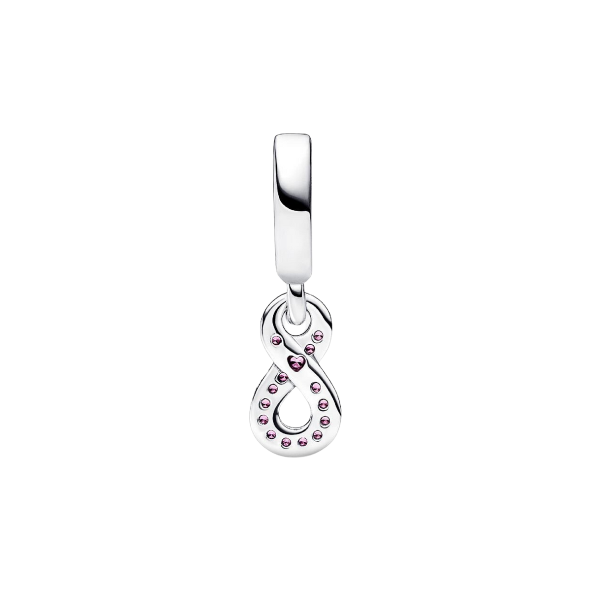 Charm Unendlichkeitszeichen Zirkonia